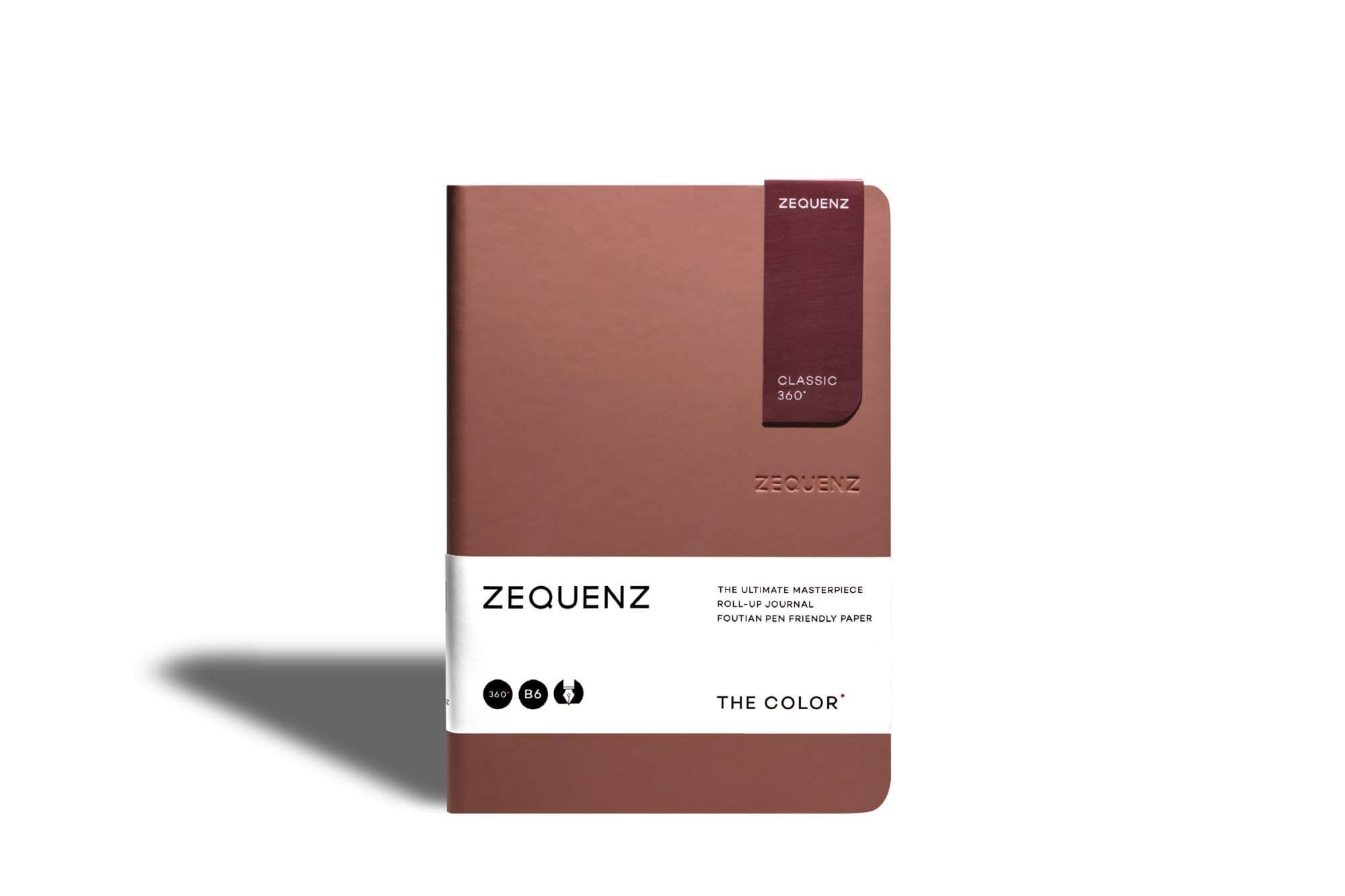 Zequenz 360⁰ Notebook B6 Brown Terra Plain