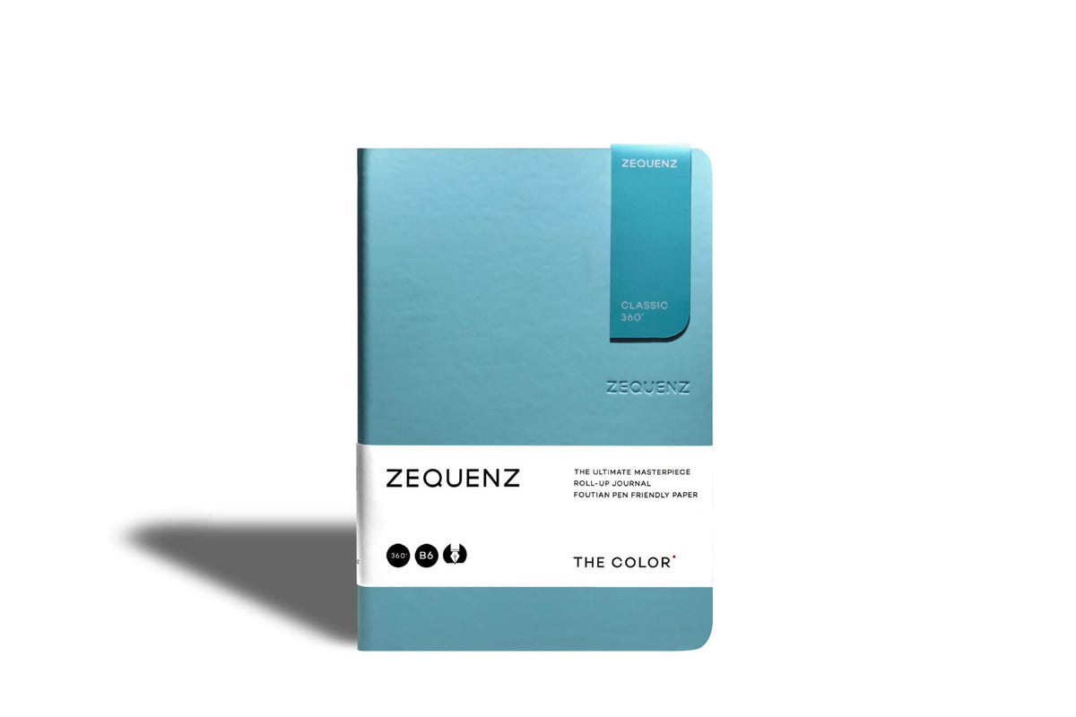 Zequenz 360⁰ Notebook B6 Turquoise Line