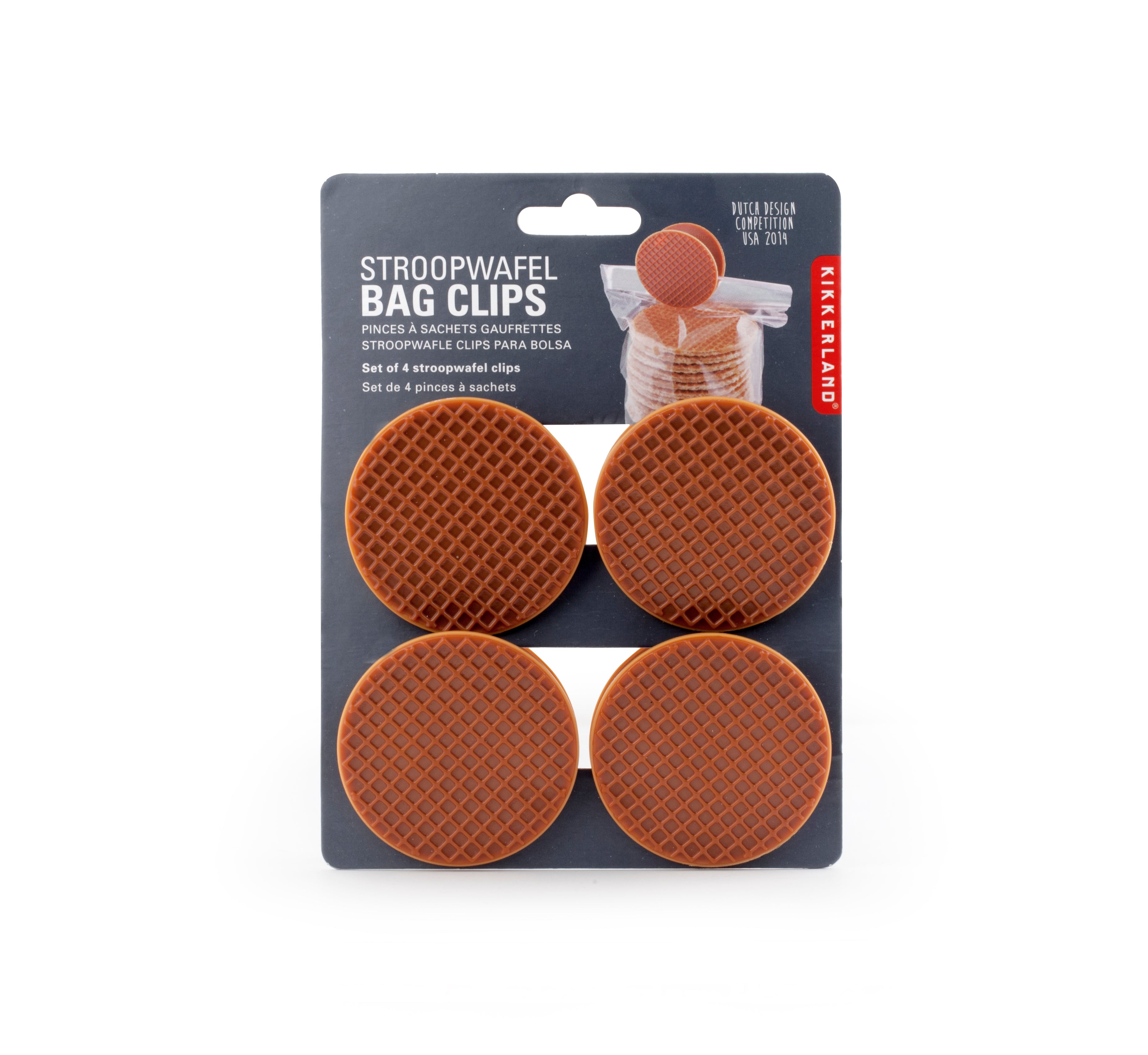 Stroopwafel Bag Clips Dutch Design