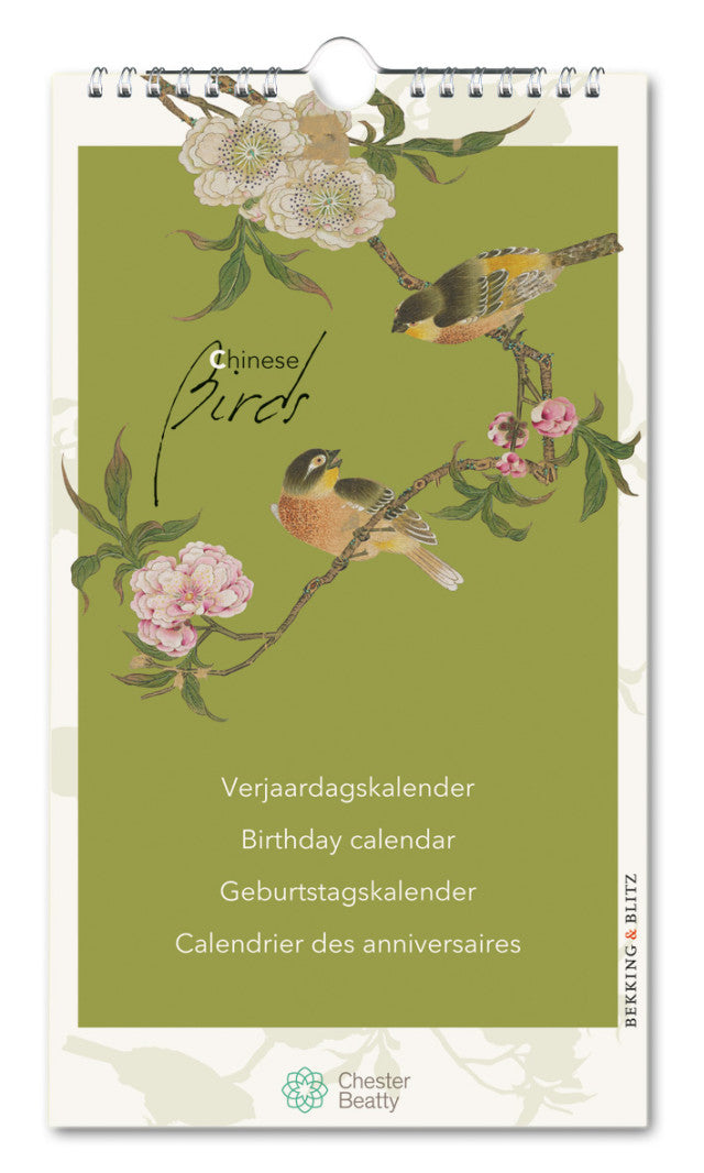 Geburtstagskalender Chinesische Vogel Chester Beatty
