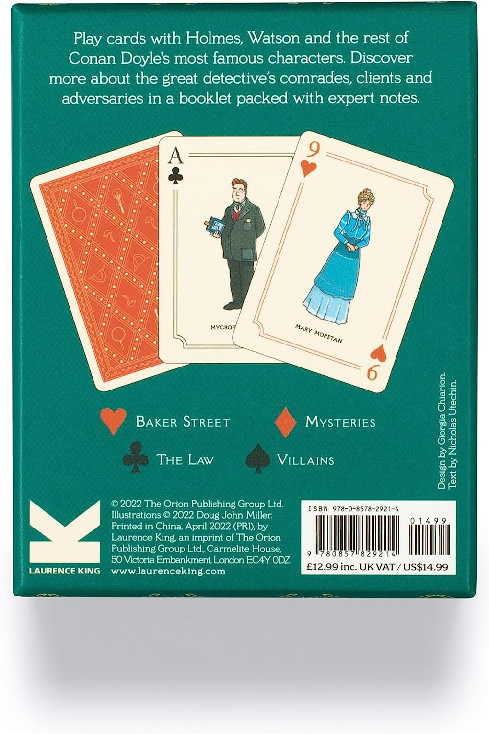 Sherlock Holmes Playing Cards Game