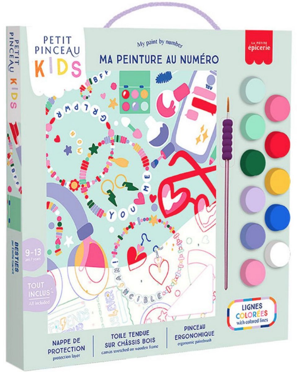 Kit for Painting By Numbers Kids (3 options)