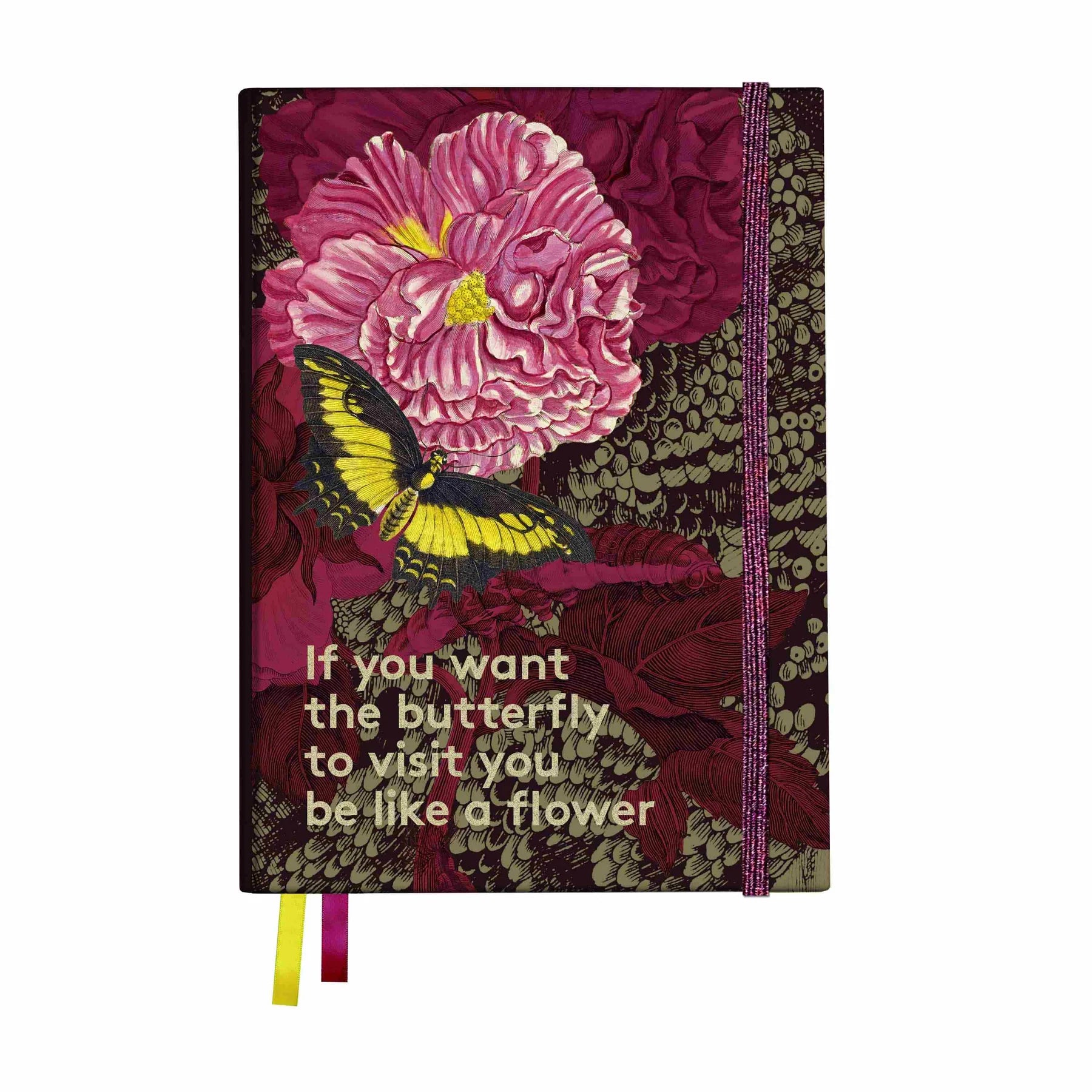 Bien to Move Notebook A5 Butterfly be like a Flower