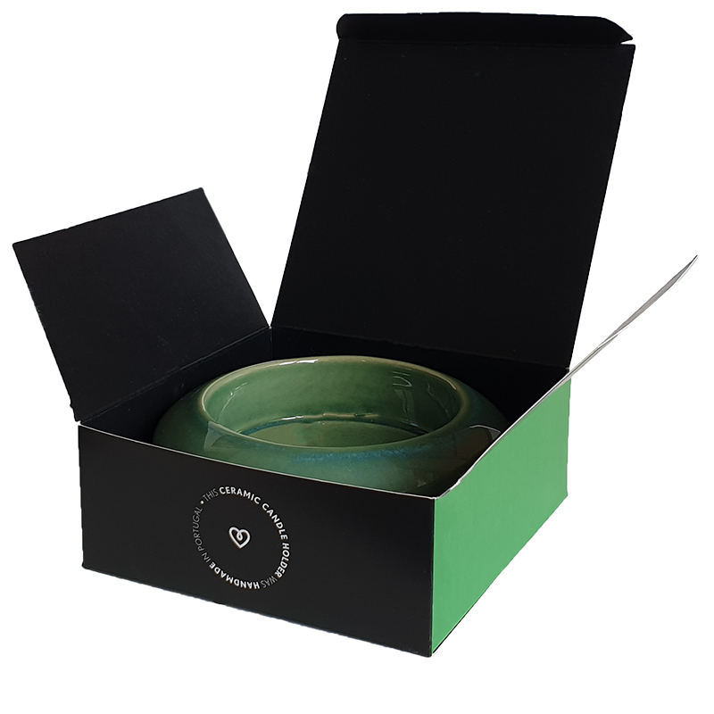 Keramische kaarsenhouder