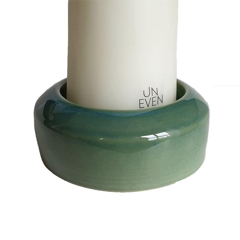 Keramische kaarsenhouder