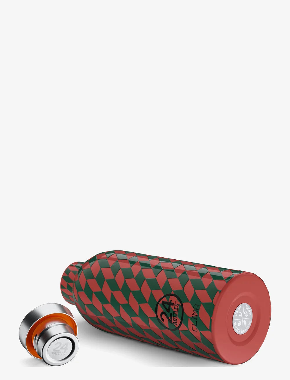 24 Bottles Clima Fles 500ml Groovy Red