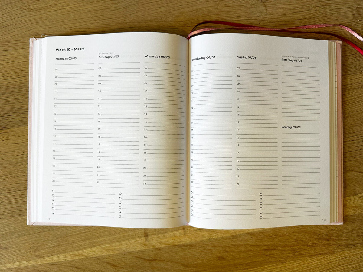 Structuurjunkie 2025/2026 College Planner NL