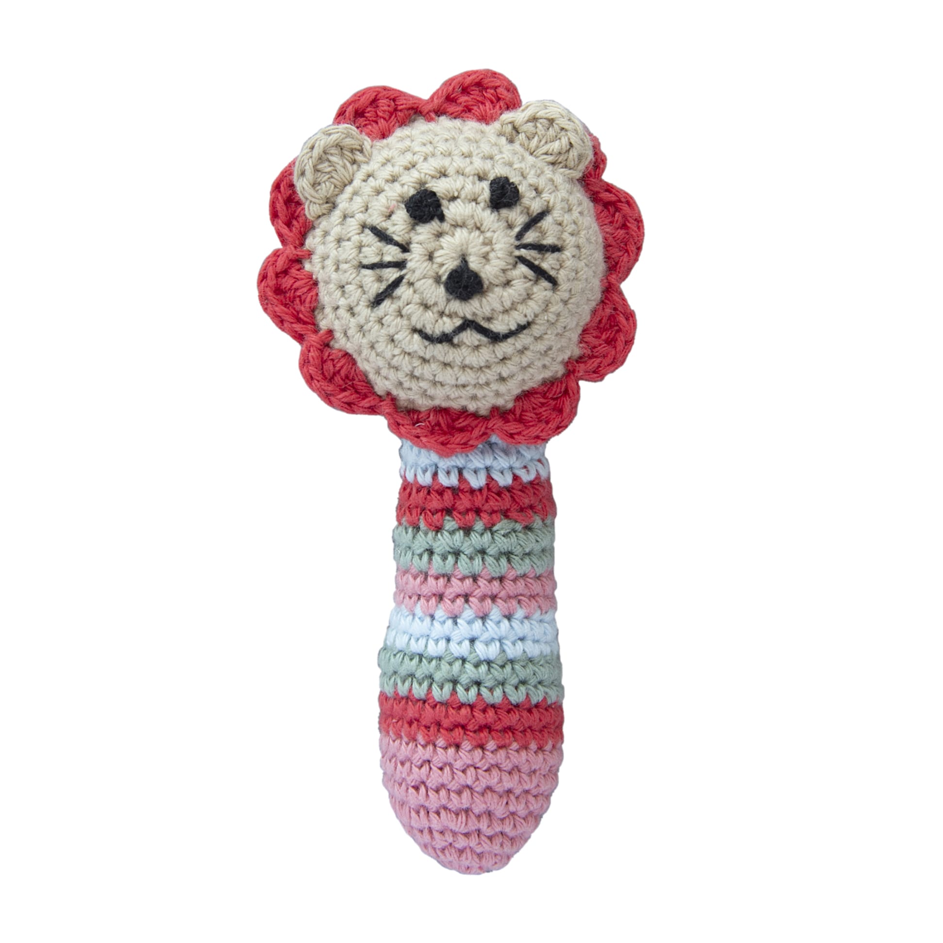 Crochet Toy Rattle Animals