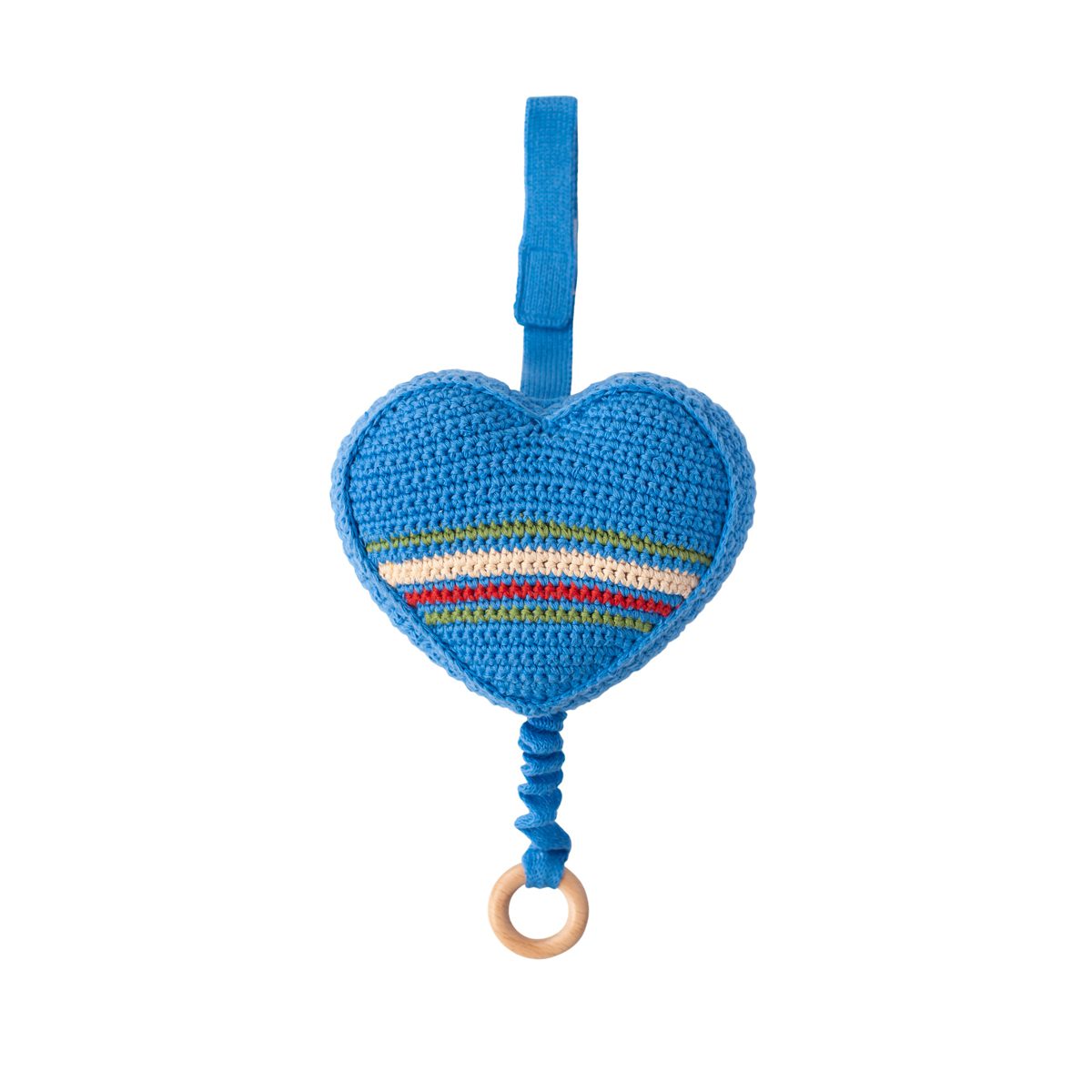 Crochet Toy Music Heart