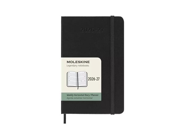 Moleskine 18-Monats-Planer Hardcover Pocket 2026-2027