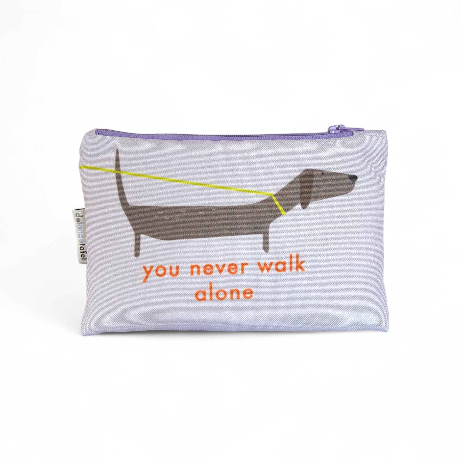 Dieren Textiel Etui met Rits Klein