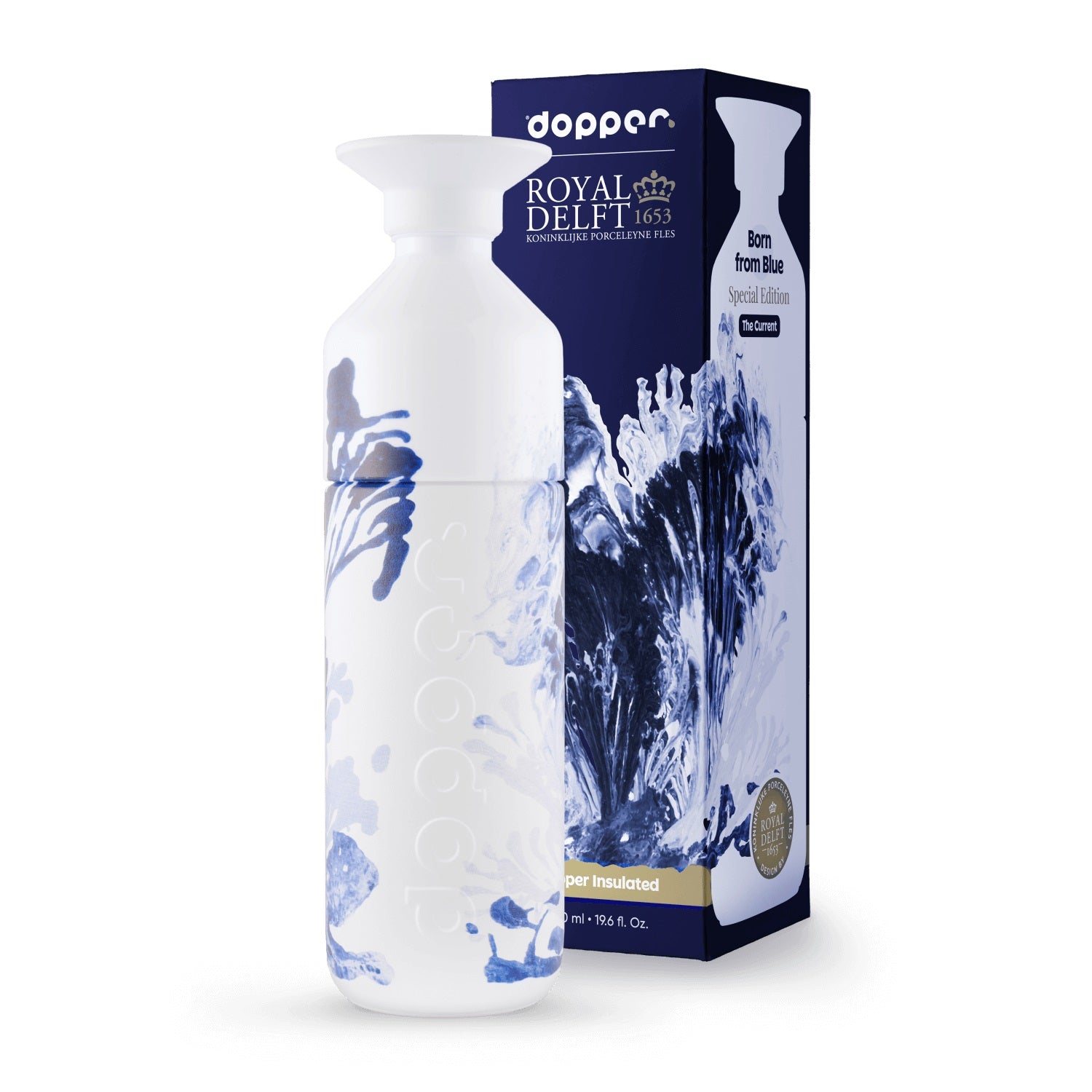Dopper Isoliert (580 ml) - Royal Delft The Current