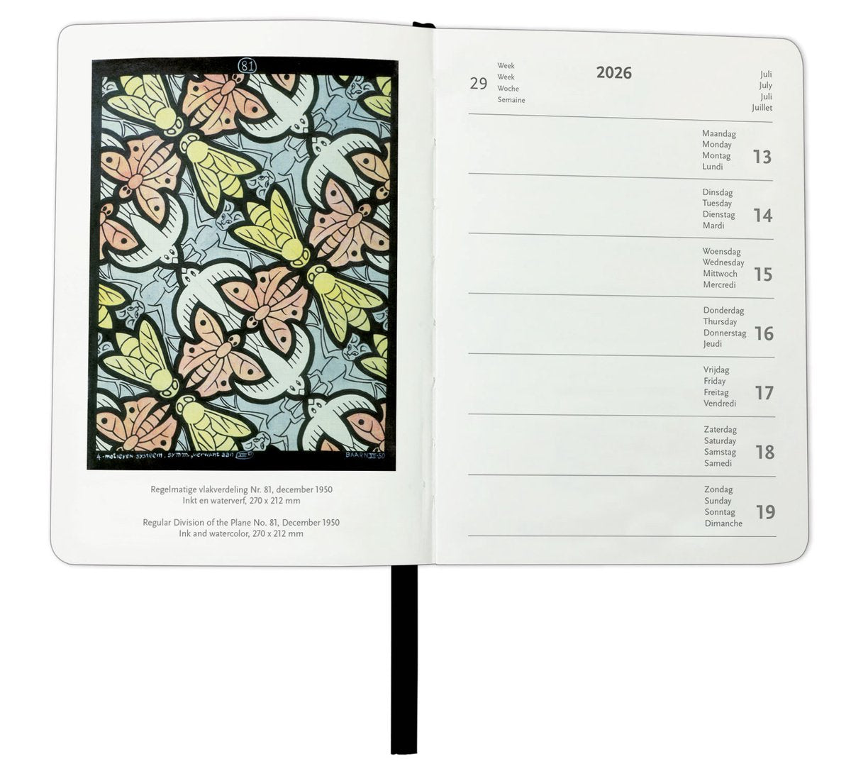 2026 Agenda MC Escher Mini