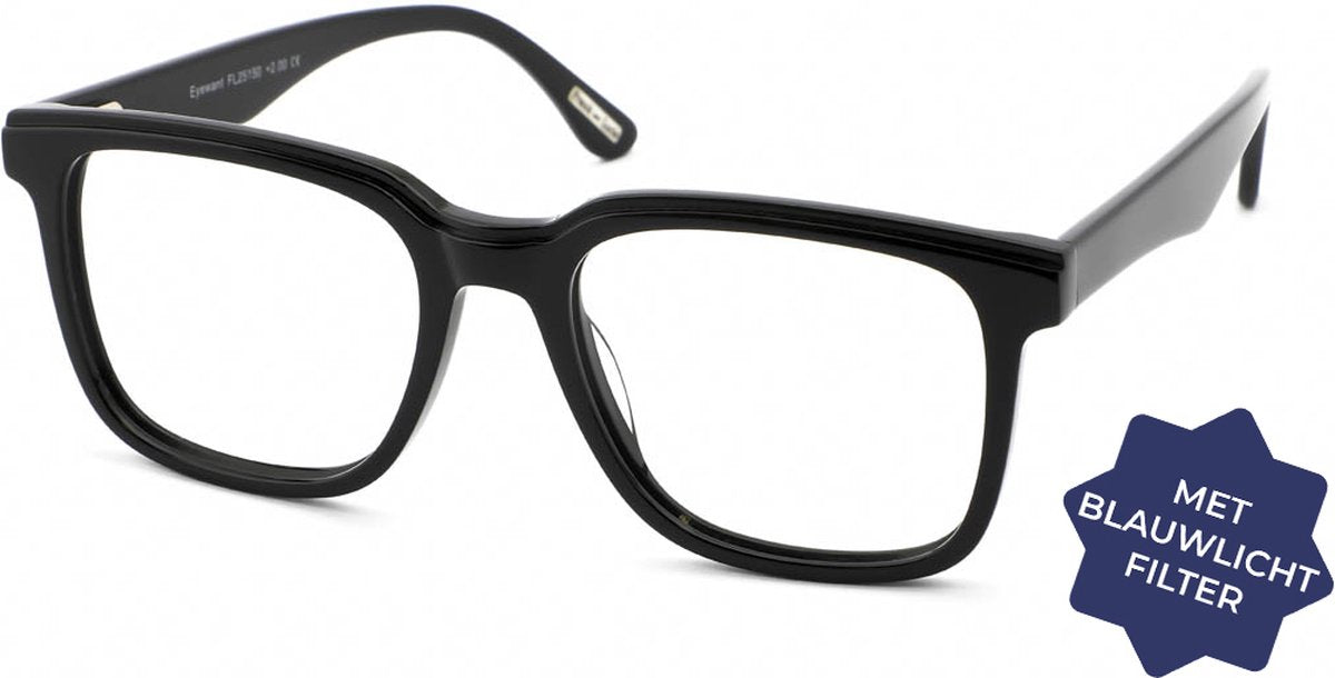 Frank and Lucie Reading Glasses Eyewant Black