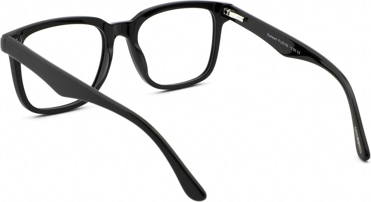 Frank and Lucie Reading Glasses Eyewant Black
