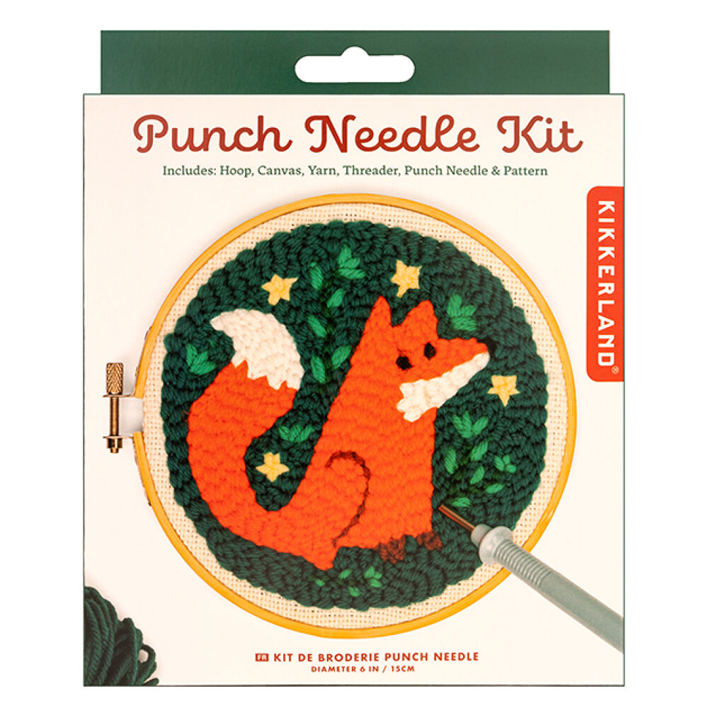 Punch Needle Kit Fox