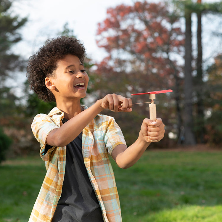 Huckleberry helikopter-lanceerkit (10+)