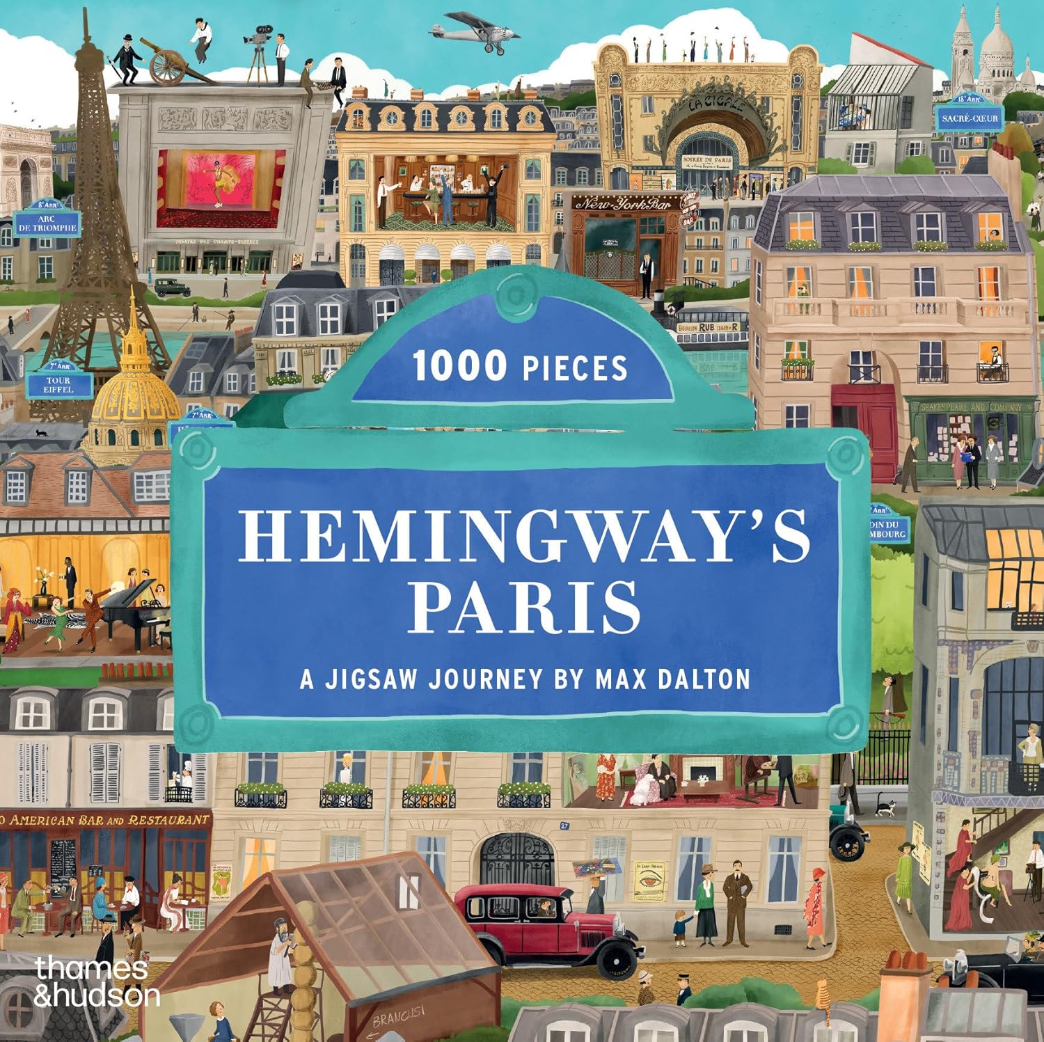 Jigsaw Puzzle Hemingway's Paris