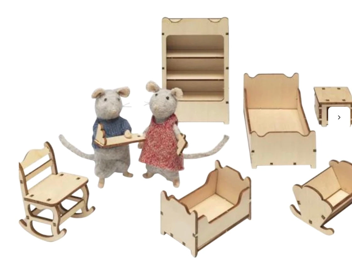 The Toy Mouse Mansion Kid's Room Furniture Set