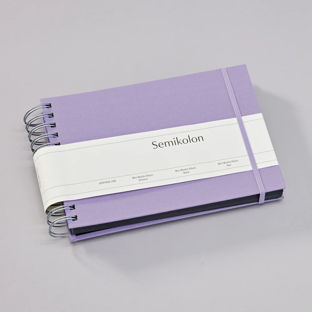 Semikolon Fotoalbum Mini Mucho Zwart