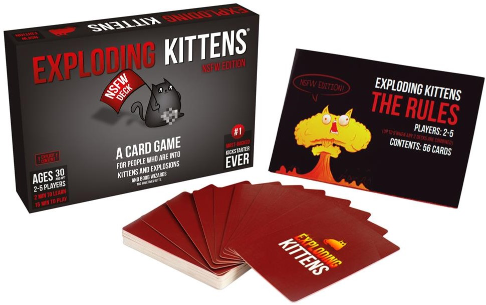 Exploding kittens NSFW Editie
