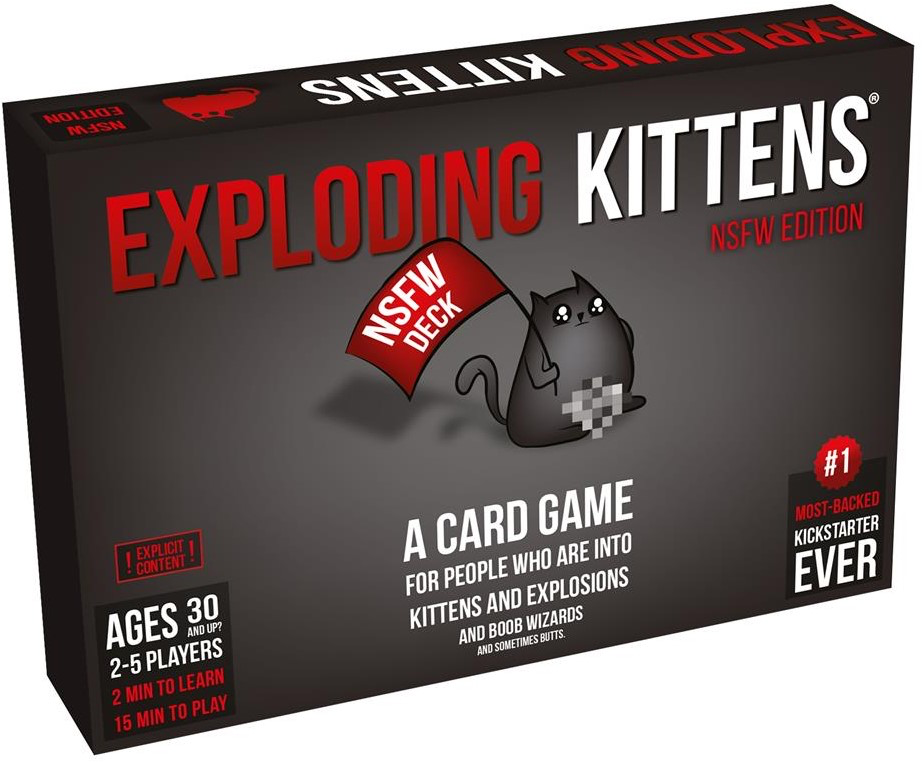 Exploding kittens NSFW Editie