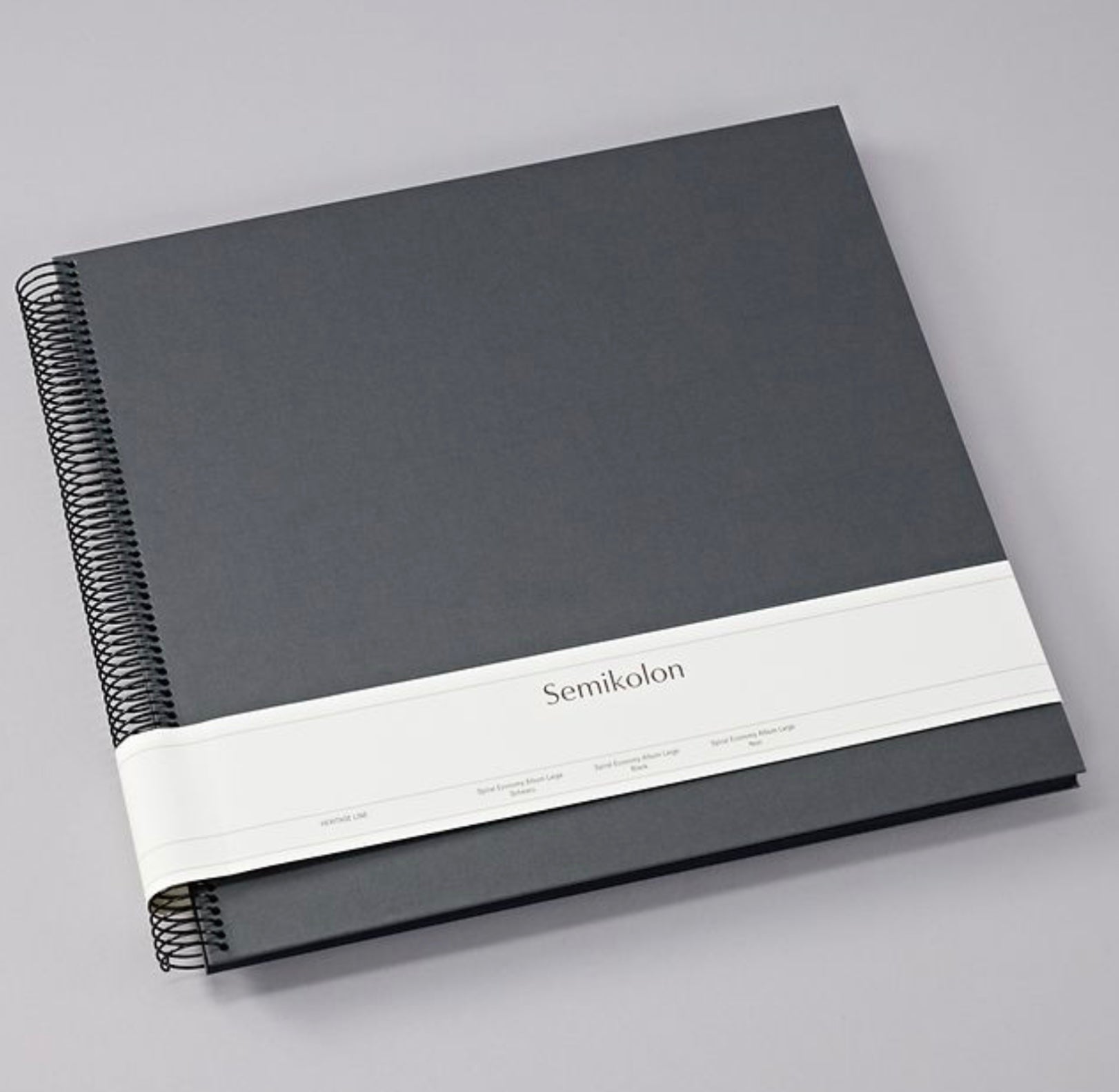 Semikolon Photo Album Spiral Economy Cream Large