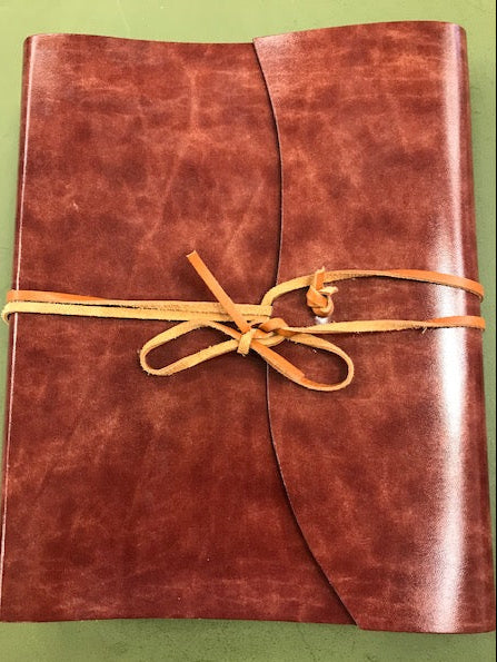 Tivoli gerecycled leren fotoalbum zwart A4+