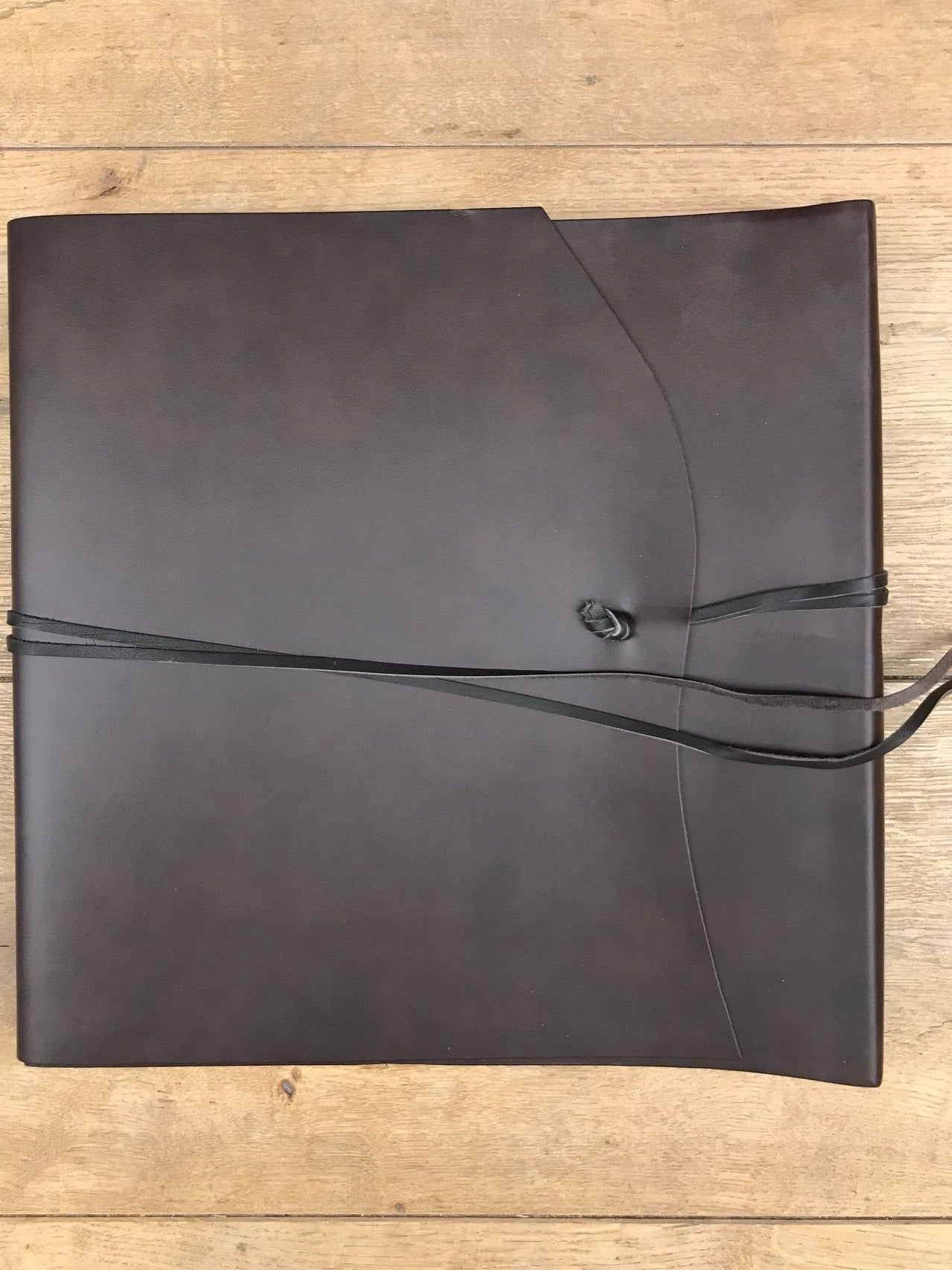 Tivoli Gerecycled Leren Fotoalbum Vierkant Crème Groot