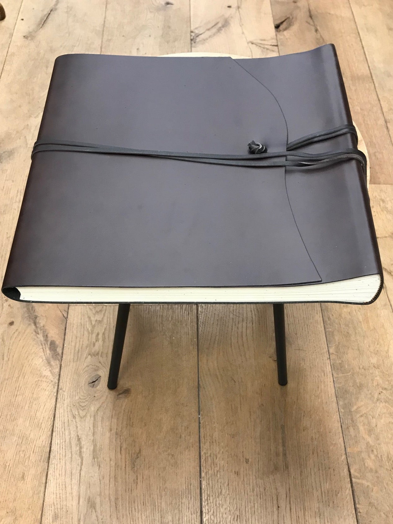 Tivoli Gerecycled Leren Fotoalbum Vierkant Crème Groot