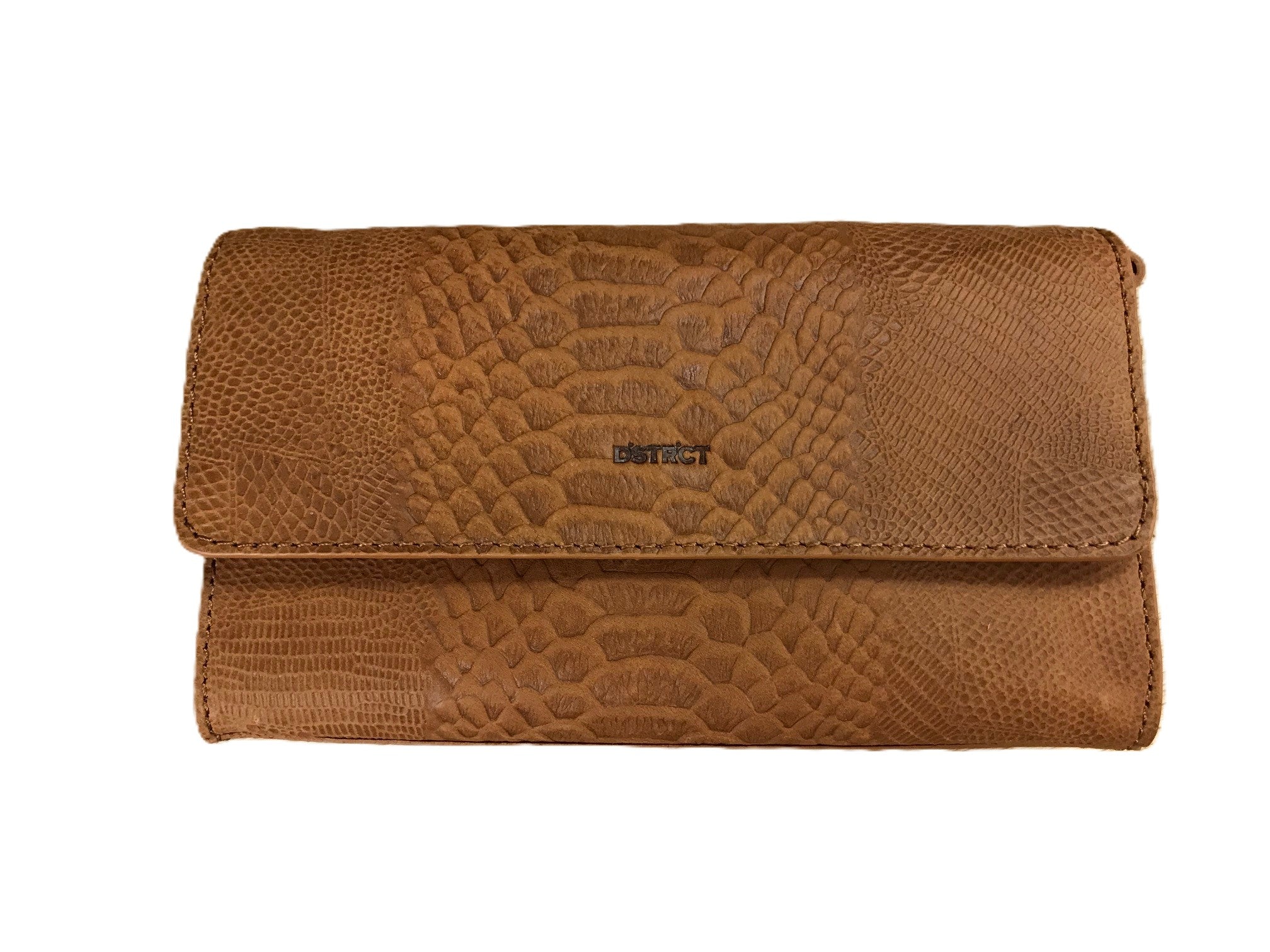 DSTRCT Schulter Ledertasche Alligator Magnetverschluss