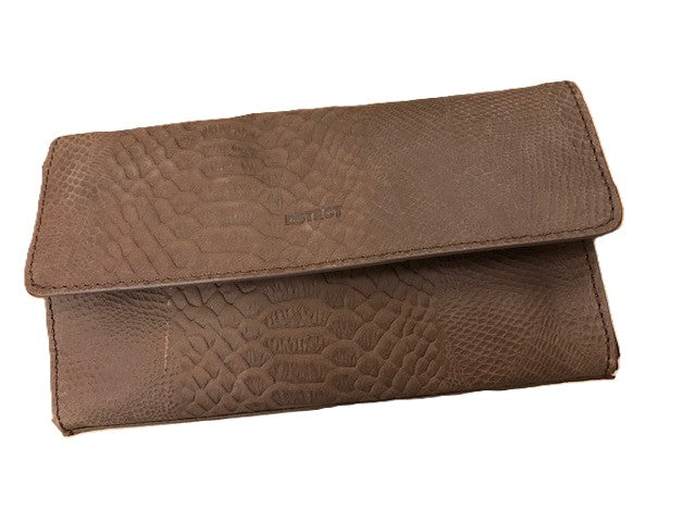 DSTRCT Schulter Ledertasche Alligator Magnetverschluss