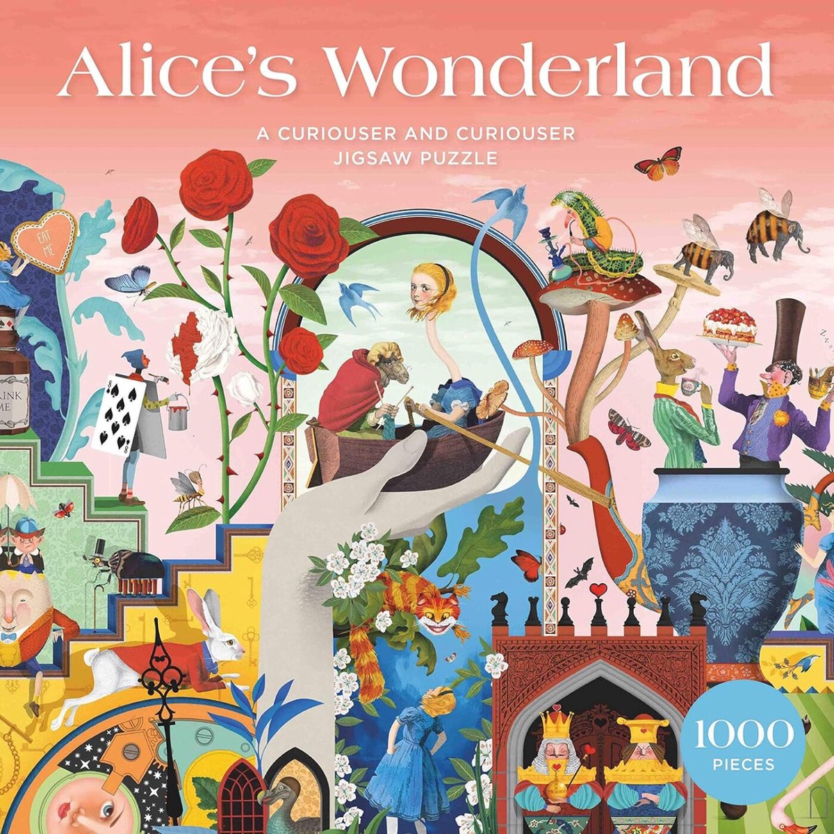 Jigsaw Puzzle Alice's Wonderland