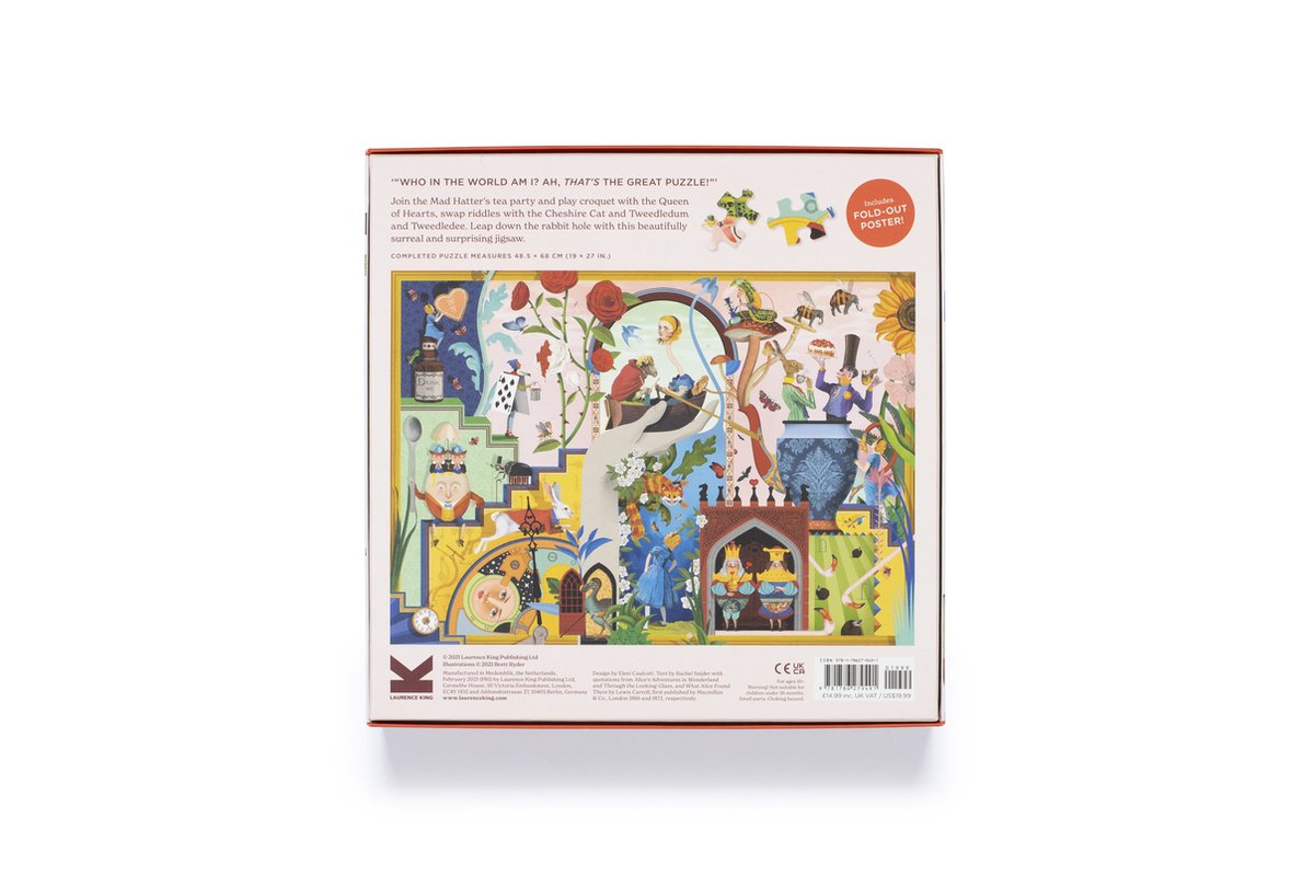 Jigsaw Puzzle Alice's Wonderland