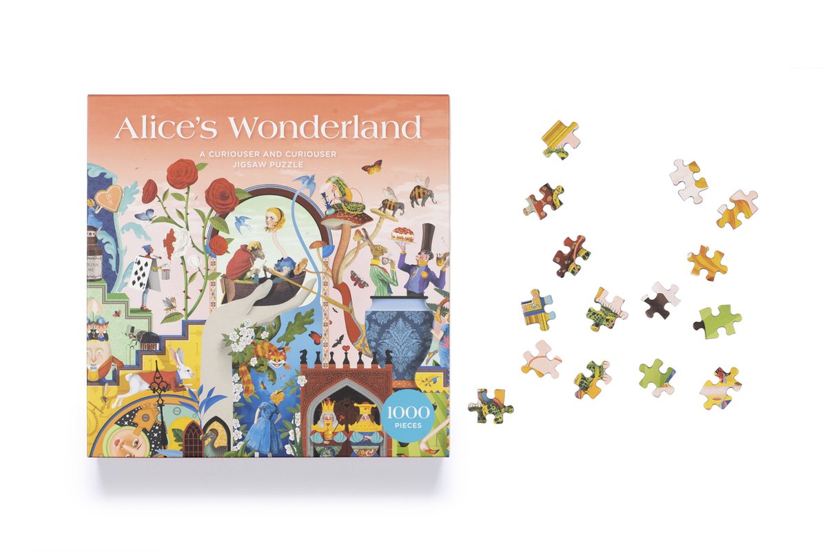 Jigsaw Puzzle Alice's Wonderland