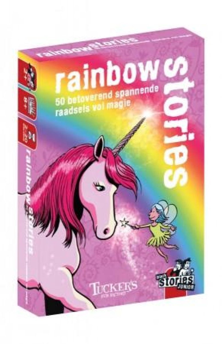 Black Stories Junior - Rainbow Stories, ontdek sprankelende geheimen
