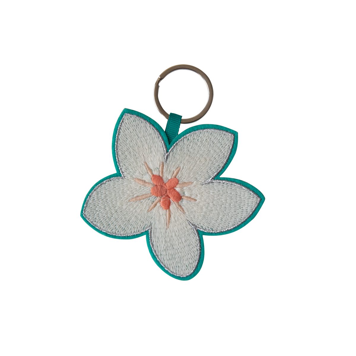 Keychain Van Gogh Almond Blossom Embroidery