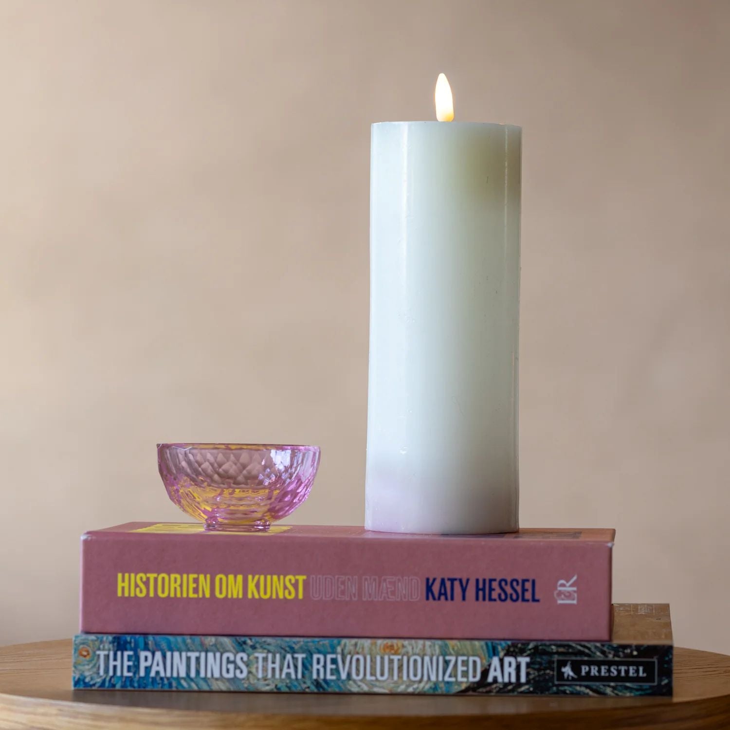 LED Kerzenlichtsäule 7,5 x 20 cm