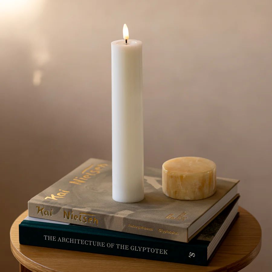 LED Kerzenlichtsäule 5 x 25 cm