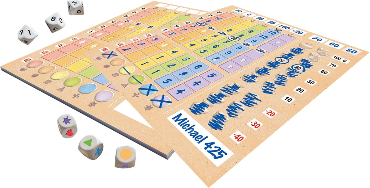 Lost Cities - Roll & Write Spiel