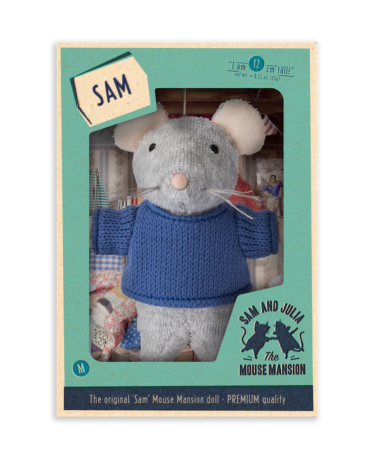 The Mouse Mansion Stuffed Toy Julia and Sam