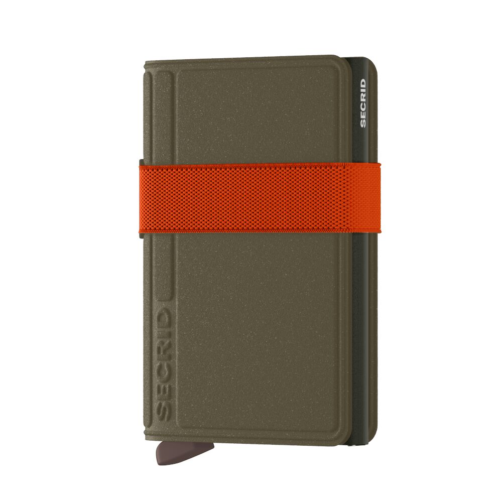 Secrid Bandwallet LIBA (non-leather) green-orange