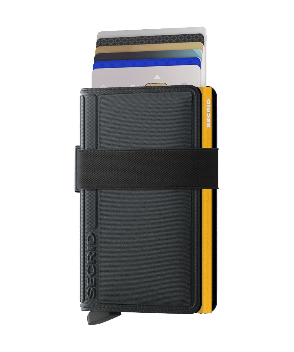 Secrid Bandwallet TPU (non-leather) black - ochre