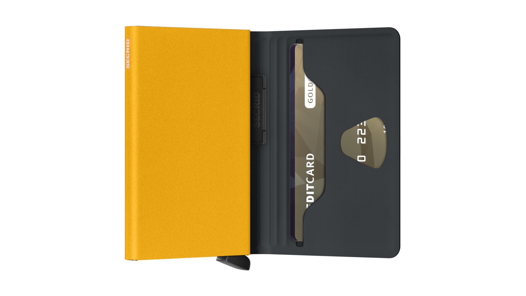 Secrid Bandwallet TPU (non-leather) black - ochre