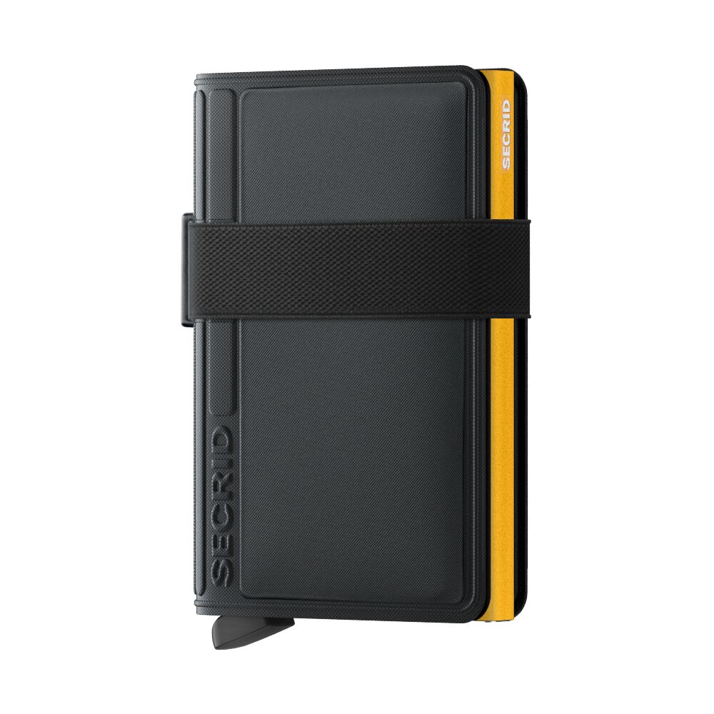 Secrid Bandwallet TPU (non-leather) black - ochre