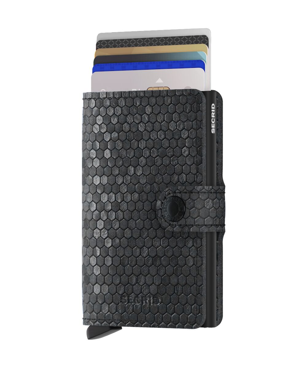 Secrid Miniwallet Hexagon Black