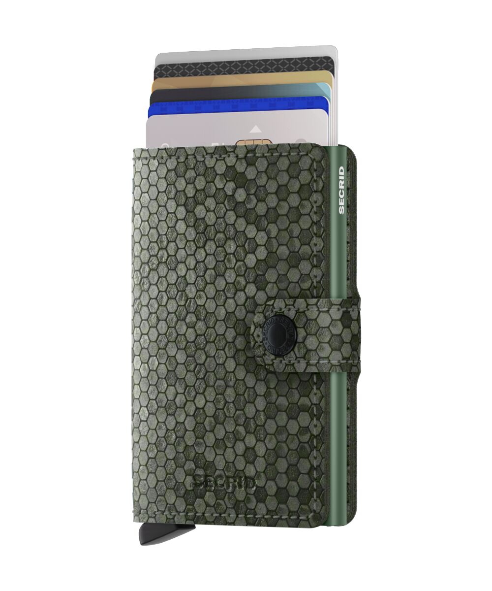 Secrid Miniwallet Hexagon green