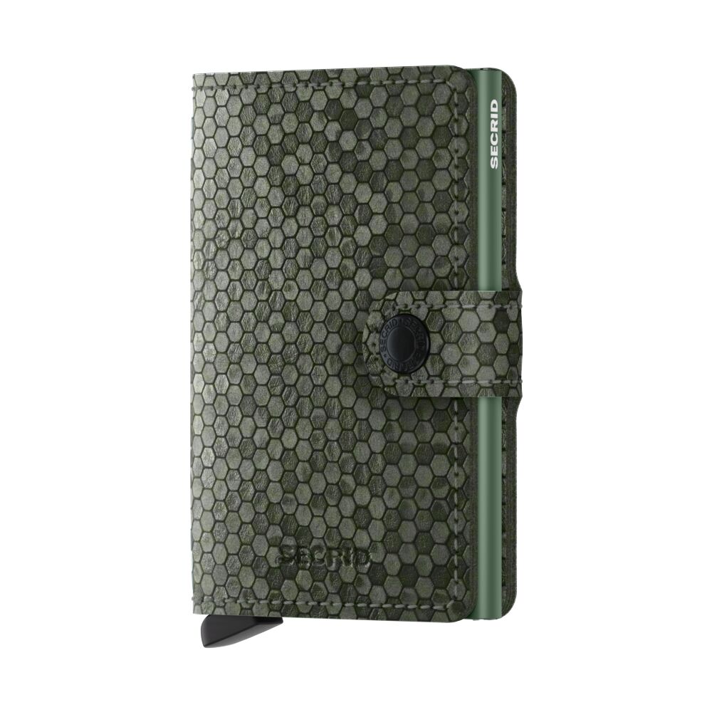 Secrid Miniwallet Hexagon green