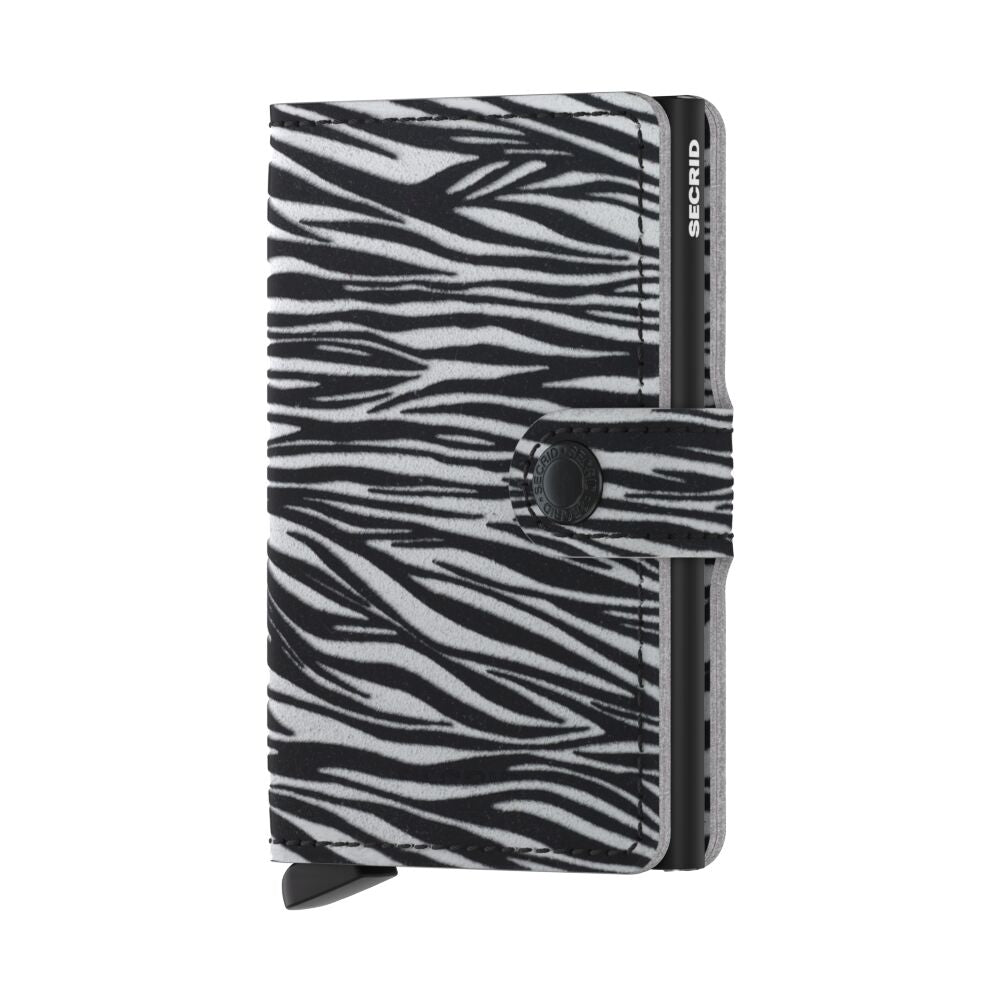 Secrid Miniwallet Zebra light grey