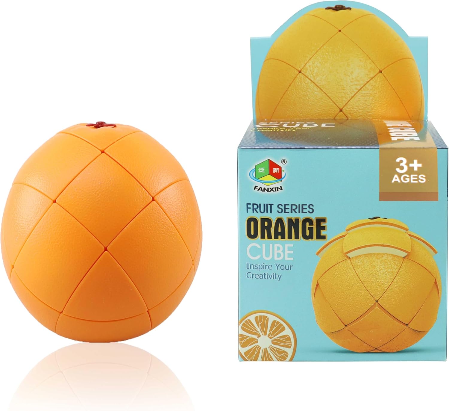 Oranje Kubus IQ Puzzle